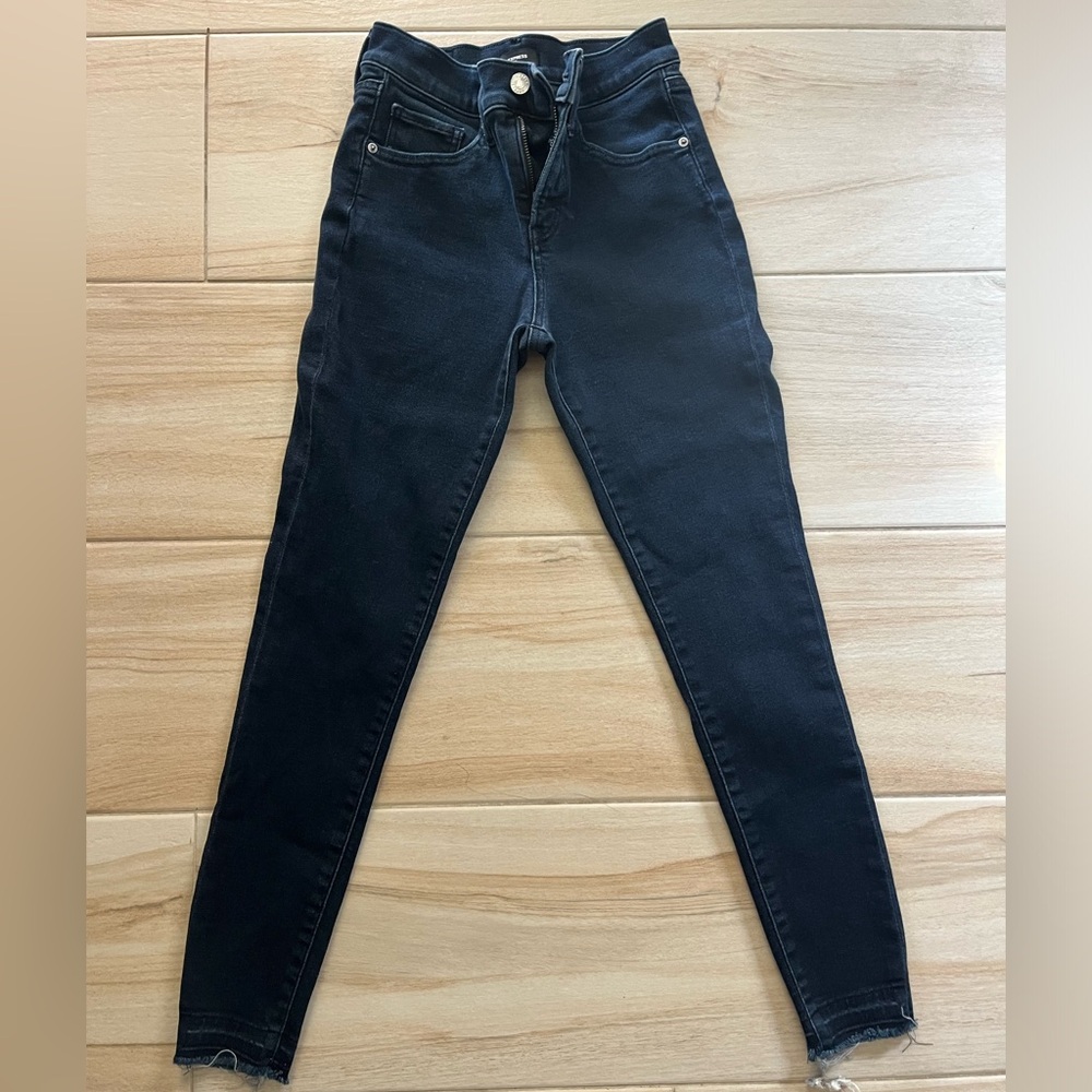 Women's Dark Blue Express Skinny Jeans